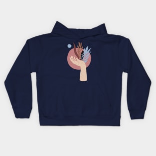 Hand & Sun #2 Kids Hoodie